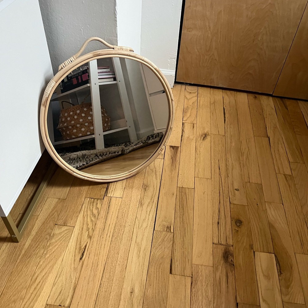 H&M home Rattan Mirror